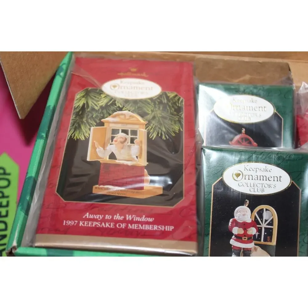 Hallmark The Night Before Christmas 1997 Membership Kit Complete NOS In Box